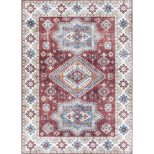 Nada vintage red persian soft carpet